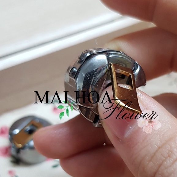 Ổ thoi thuyền máy may 1 kim công nghiệp chất liệu Nhật cao cấp chuẩn xịn, quả đào máy may quần áo, maihoaflower