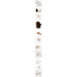 Bộ 4 thun cột tóc Hàn Quốc - Dây cột tóc