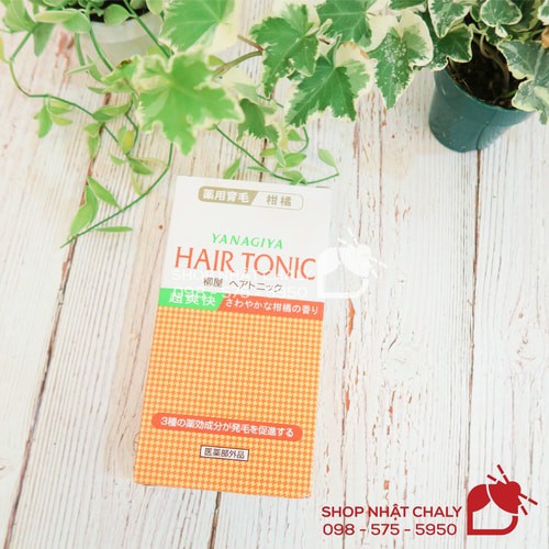 Tinh dầu bưởi kích thích tóc Hair Tonic Yanagiya Citrus 240ml Nhật Bản. Mẫu mới nhất vừa về. Nội địa chính hãng