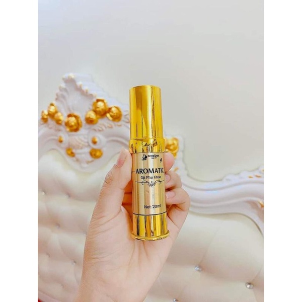 Xịt phụ khoa AROMATIC Quyên lara ,thơm hồng khít
