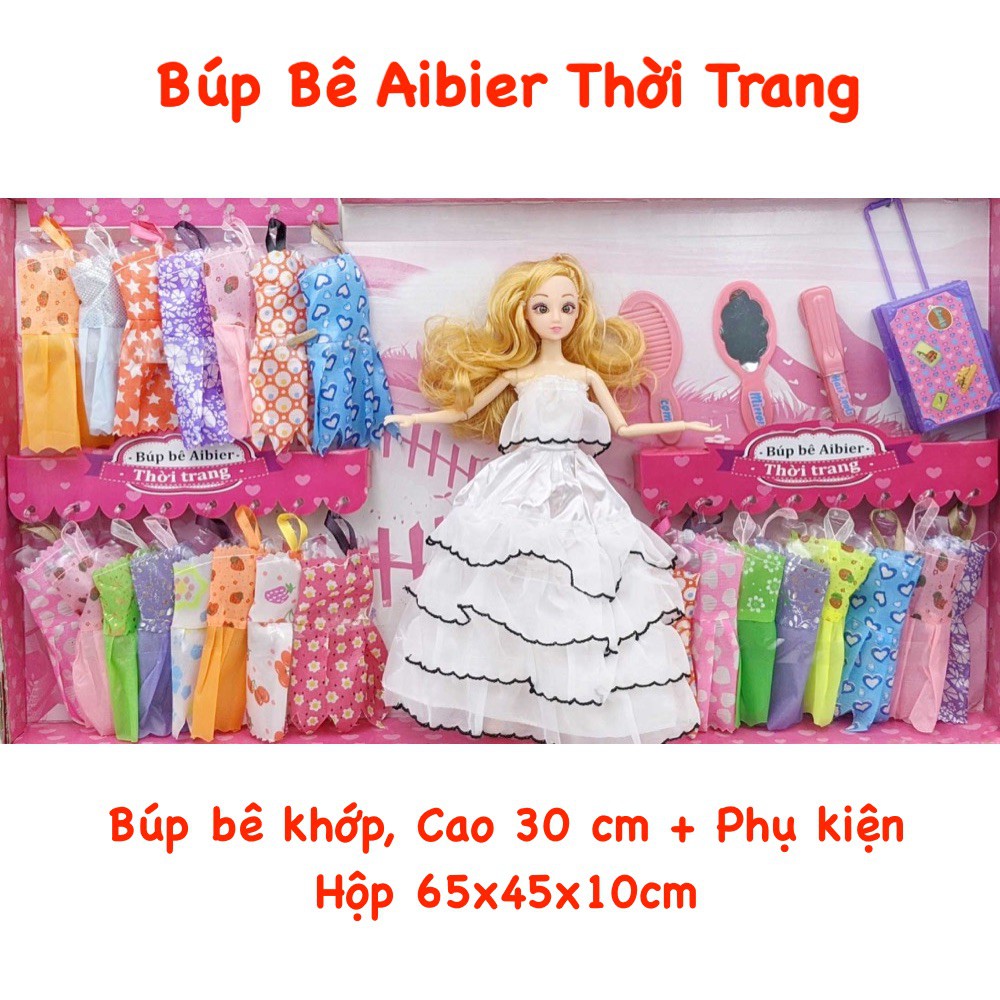 Bộ Đồ Chơi Búp Bê Thời Trang Và Bộ Phụ Kiện, Váy Đầm 👧👗✨