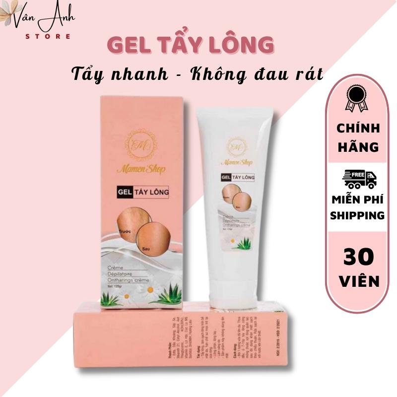 Gel tẩy lông Mamen Shop, Kem tẩy lông Meme shop không đau rát nhanh chóng an toàn - 120ml