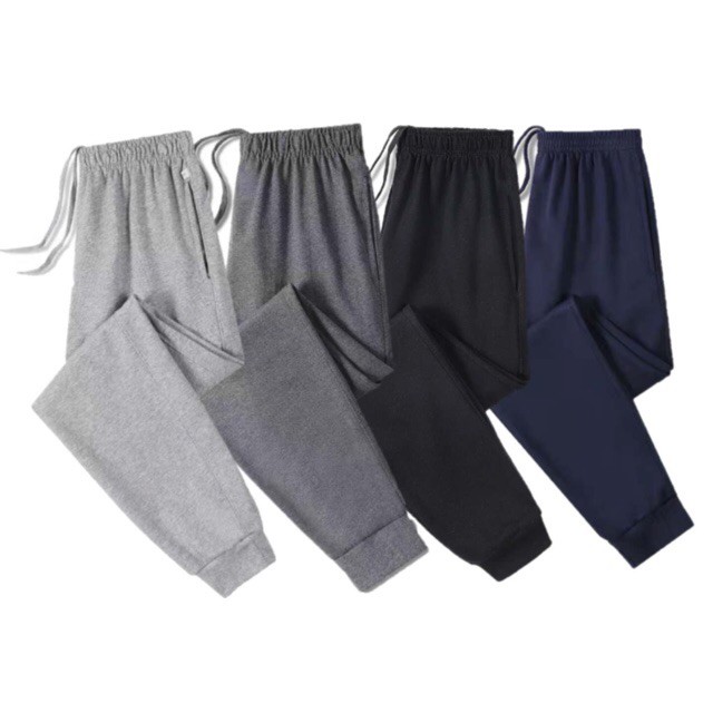 Quần jogger thể thao nam nữ bigsize 40-100kg da cá thoáng mát | BigBuy360 - bigbuy360.vn