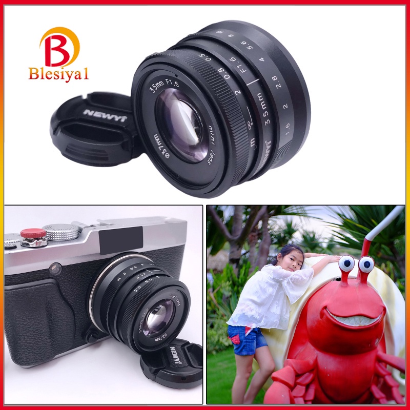 Ống Kính Máy Ảnh 35mm F / 1.6 Aps-C Cho Fujifilm X Mount X-A1 X-A5 X-A10 X-T1 X-T10