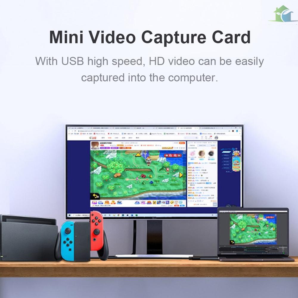 Thẻ Ghi Video Video Chuyển Đổi Usb 2.0 Sang Hd Cho Máy Chơi Game Dvd Hd