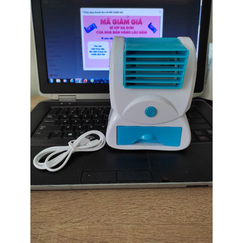 Quạt điều hoà mini để bàn 1 cửa, quạt đá 1 cửa