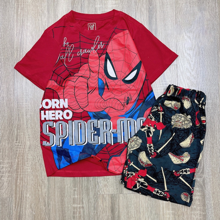Bộ Bé Trai Hàng VNXK Set Đồ Bộ Quần Áo Thun Cotton Xuất Dư Size Đại 24-58 Kg Mềm Mịn Mát Homie Kids