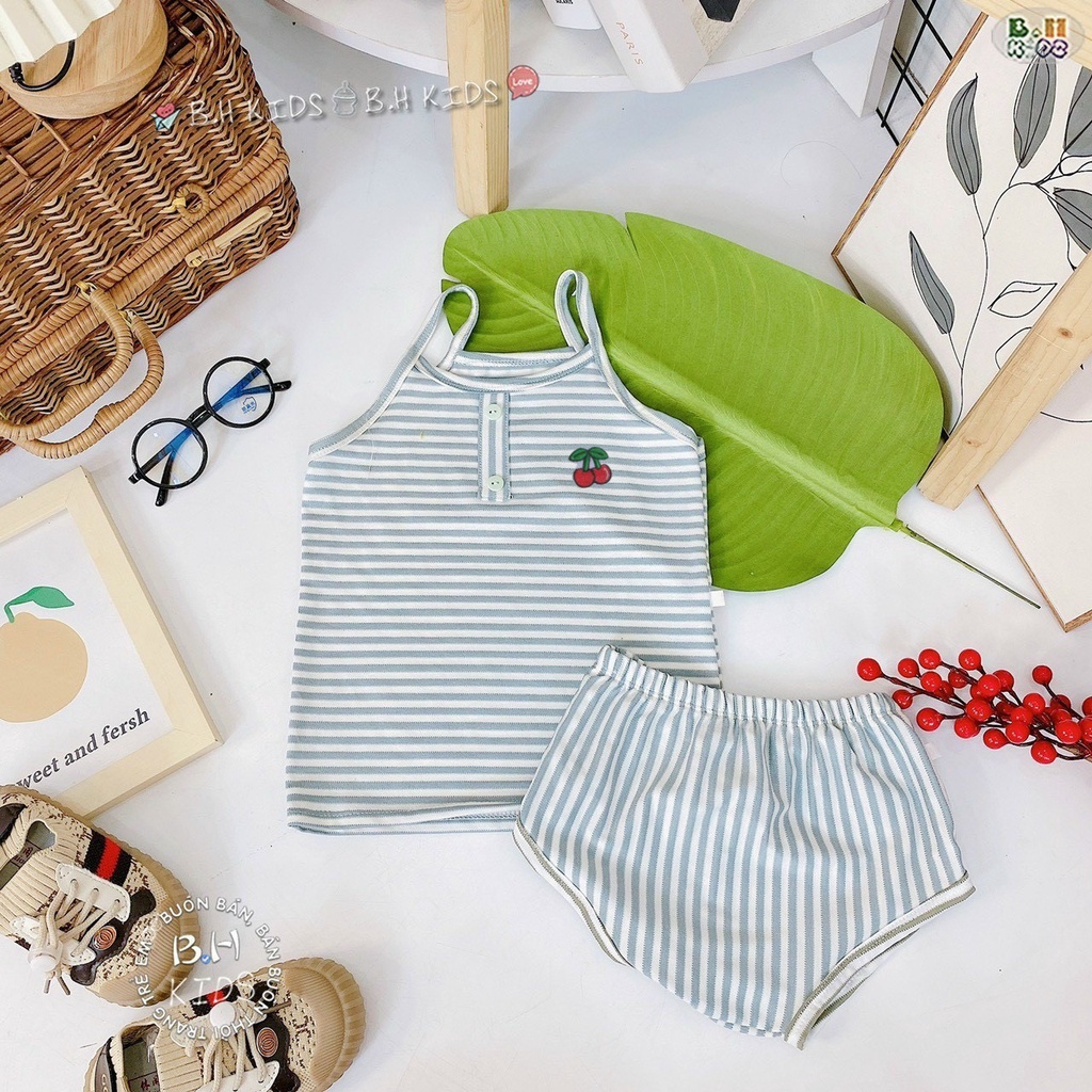 Sale !!Bộ 2 dây cho bé gáiHàng Minky Mom thun lạnh chính hãng