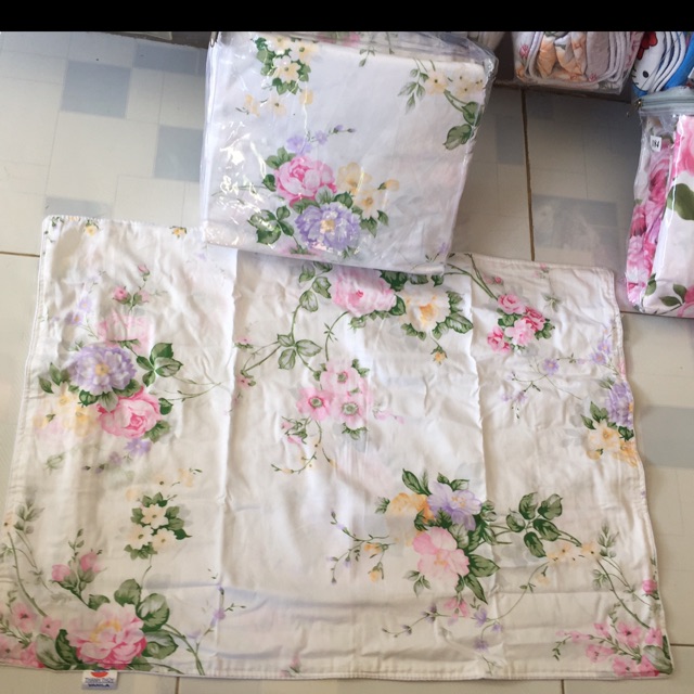 Bộ drap hộp (gối 1 lớp )- M186