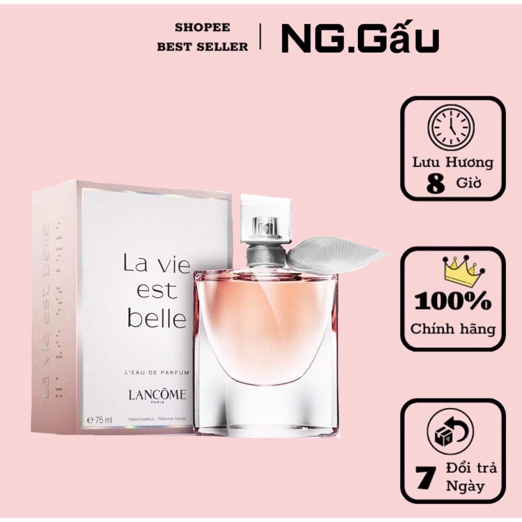 Nước Hoa Nữ Lancome La Vie Est Belle EDP 75ml thơm lâu chính hãng giá rẻ