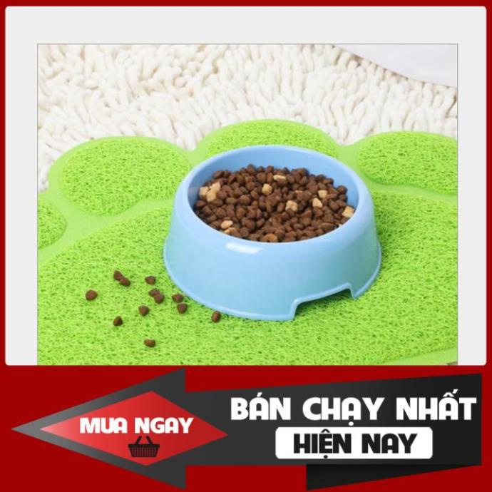 Thảm Lót Khay Vệ Sinh, Bát Ăn Cho Mèo Chống Văng Cát Vệ Sinh và Hạt Thức Ăn