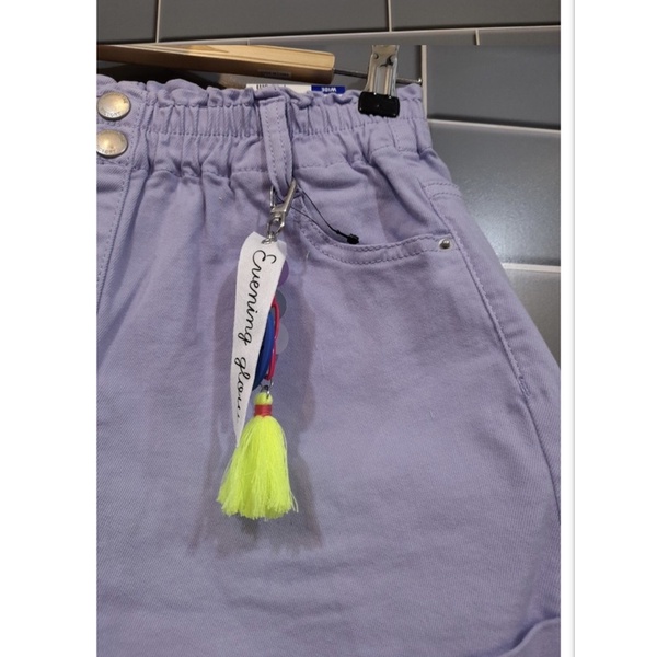Short jeans giấy bé gái lớn