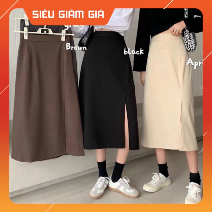 Chân Váy dài A, Váy Cho Nữ Xẻ Cá Tính cho các nàng | BigBuy360 - bigbuy360.vn