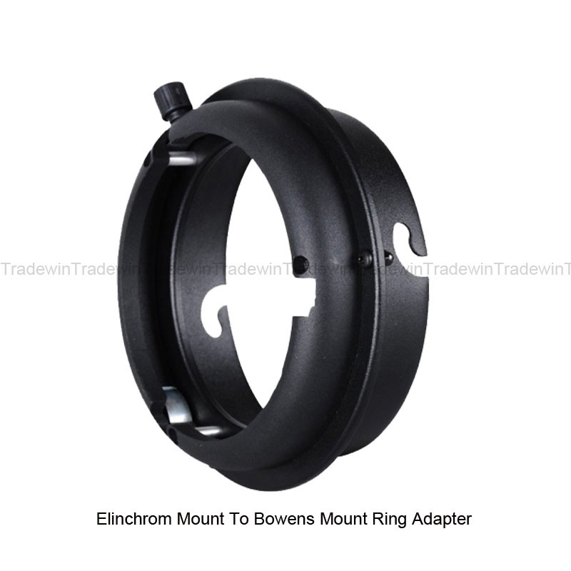 Elinchrom Mount To Bowen Mounts Chuyển đổi vòng Adapter cho Photo Studio Flash nhấp nháy