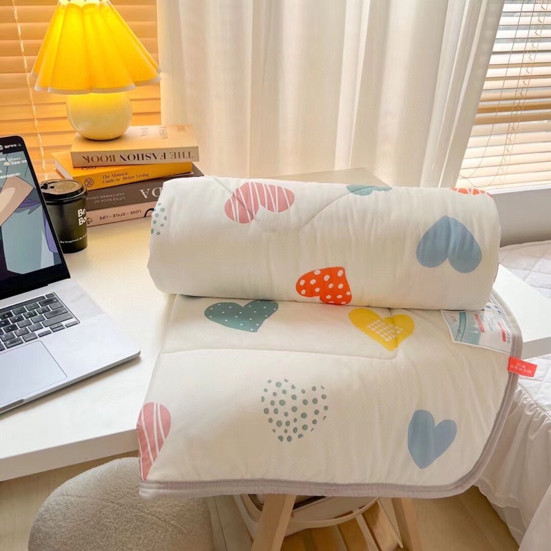 Chăn Cotton thun lạnh Hàn Quốc cao cấp phiên bản 2023 rộng 2m*2m3