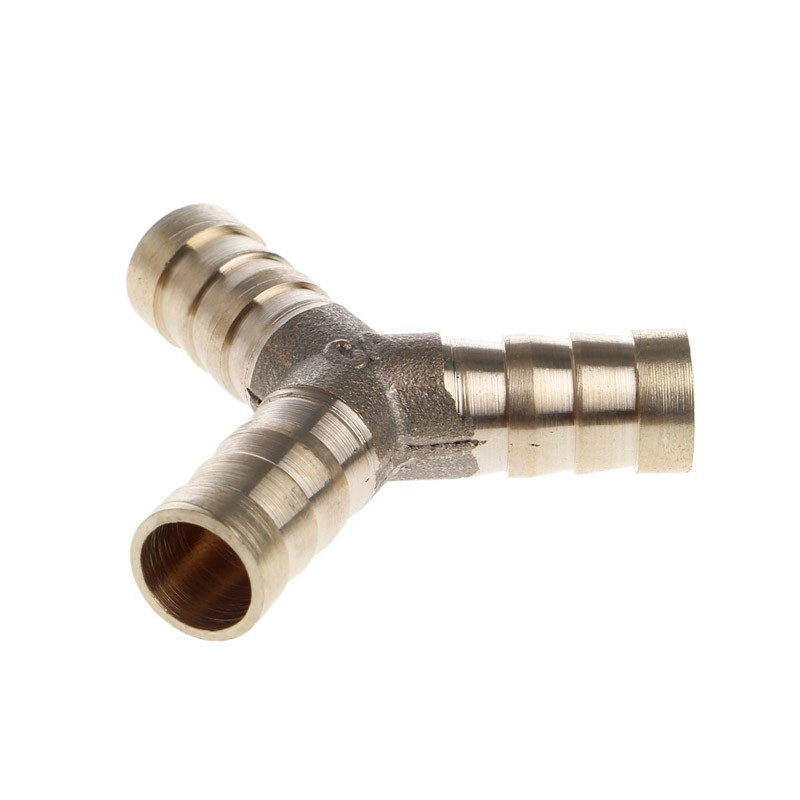 6-16mm Brass bration 3 Way nối ống dẫn khí