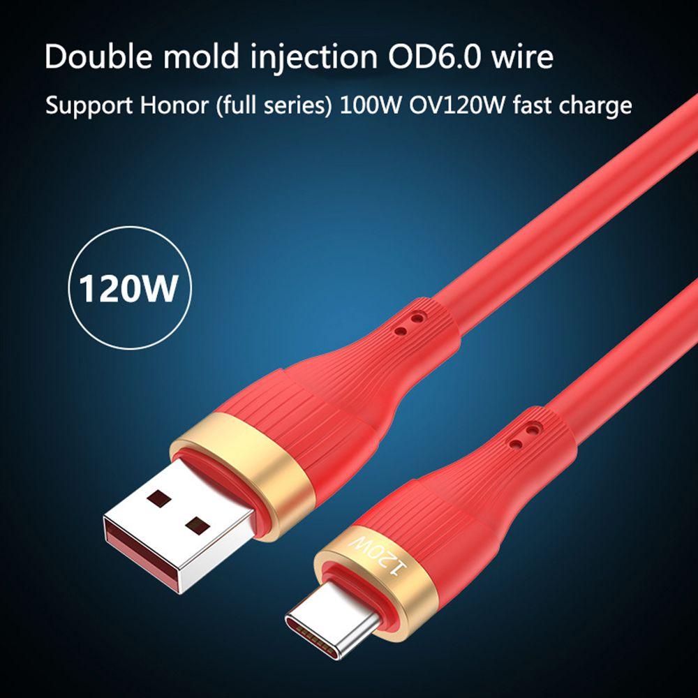 Dây Cáp Sạc Nhanh USB Loại C 120W Dành Cho OPPO VIVO Xiaomi Huawei