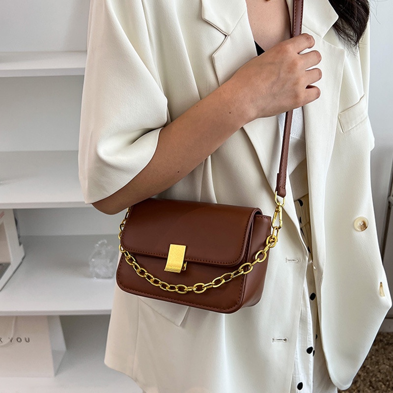 Túi đeo chéo IELGY dáng vuông nhỏ chất lượng cao dễ phối đồ thời trang cho nữ