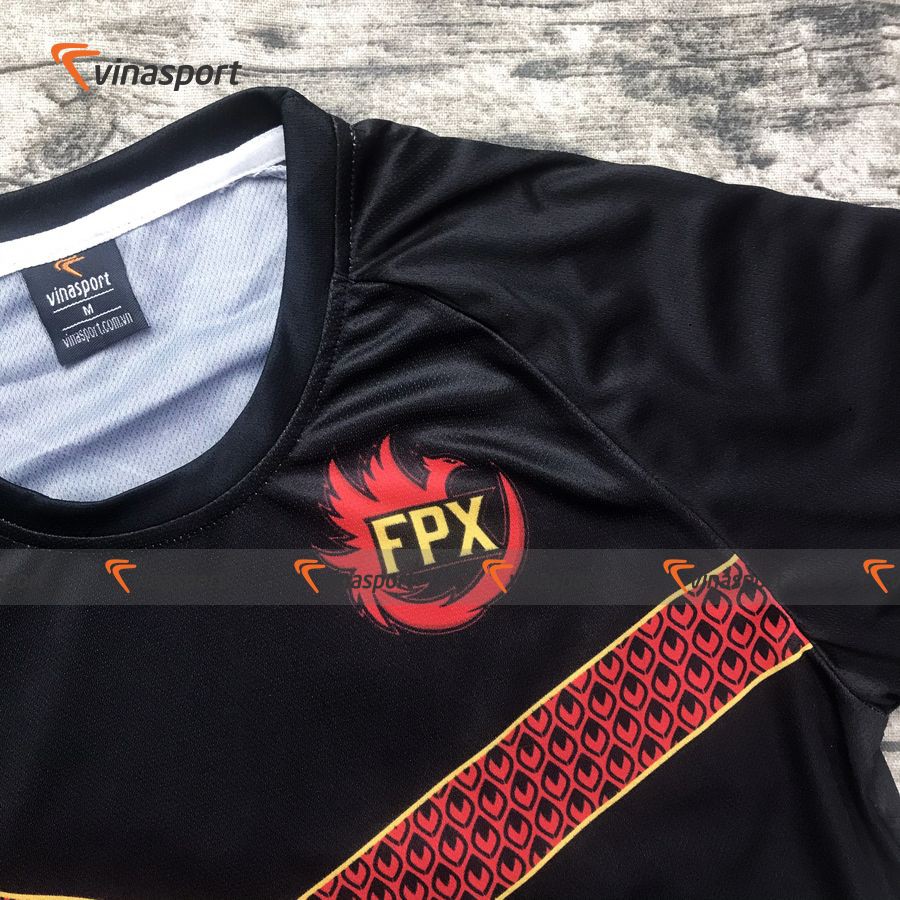 Áo thun game thi đấu Esports liên minh nam tay ngắn – FPX FunPlus Phoenix