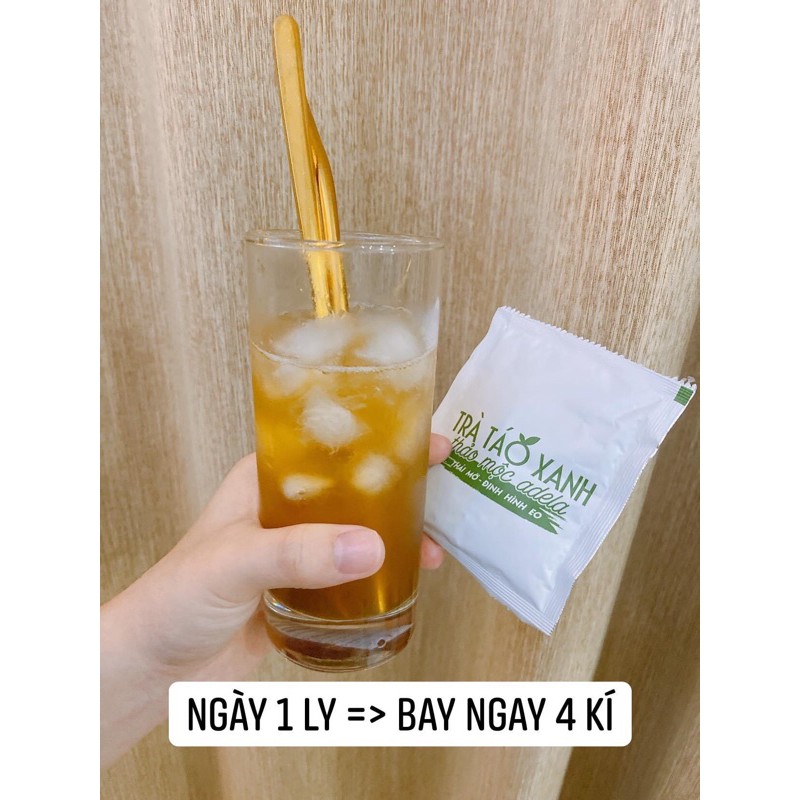 [TẶNG SET 3 GÓI] TRÀ GIẢM CÂN TÁO XANH THẢO MỘC 🍏 THẢI MỠ - ĐỊNH HÌNH EO🍏