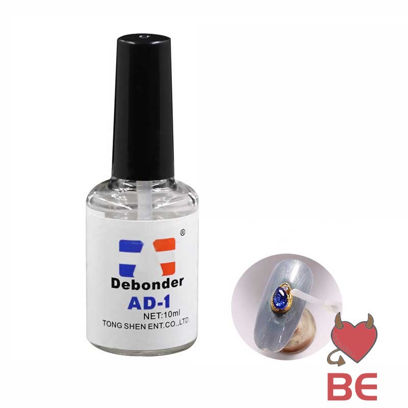 YADORNOS Dung dịch tẩy keo dán móng tay giả 10ml đa năng tiện dụng