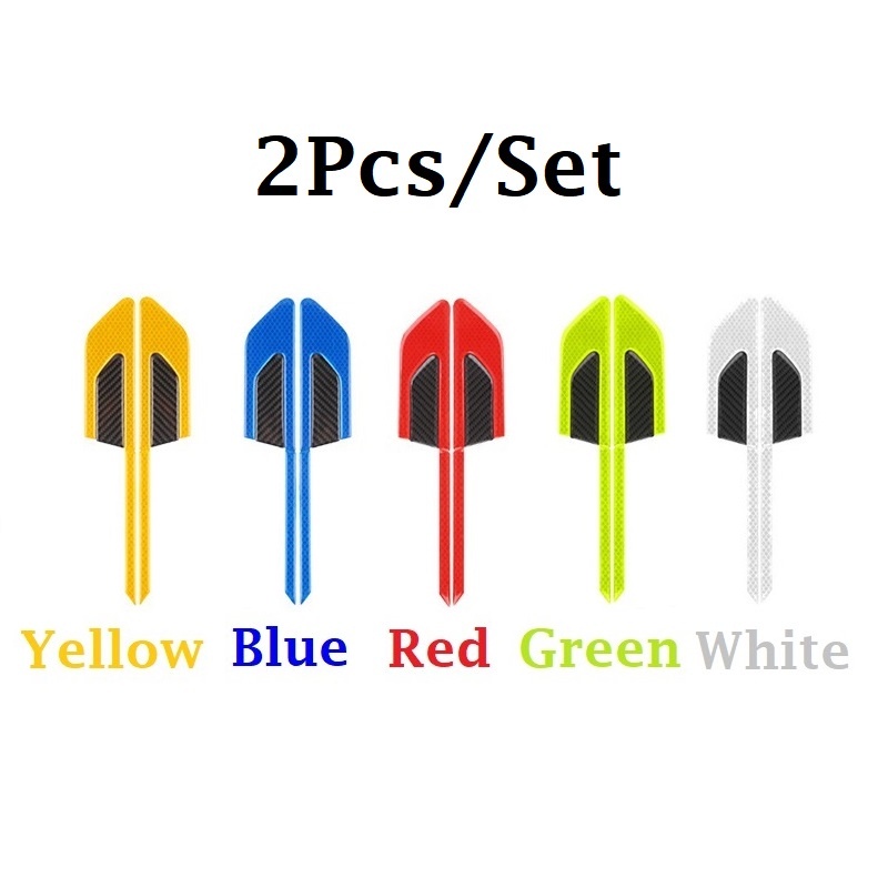 Set 2 miếng dán phản quang cảnh báo cho cửa xe hơi