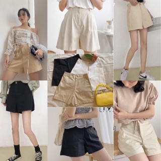 Quần SHORT LINEN item quần đùi sooc chất liệu linen ko nhăn form chuẩn tôn dáng