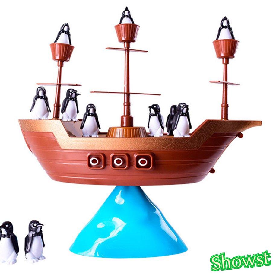 Smart Toys Balance Penguin Pirate Boat Fun Kids Casual Table Games