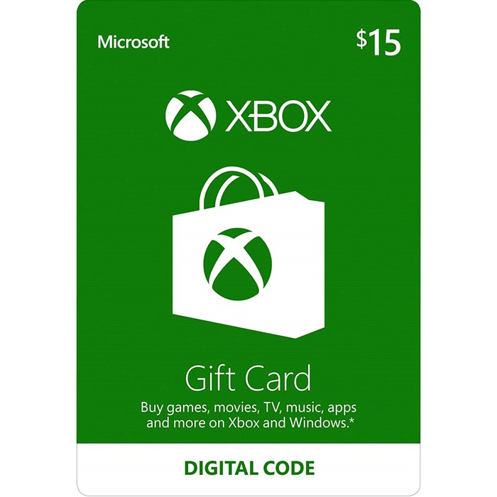 Bộ Thẻ Bài Trò Chơi Xbox Live (us) 15 Cái
