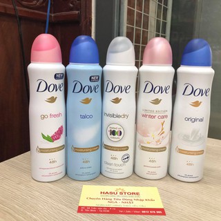 Xịt khử mùi Dove - 150ml