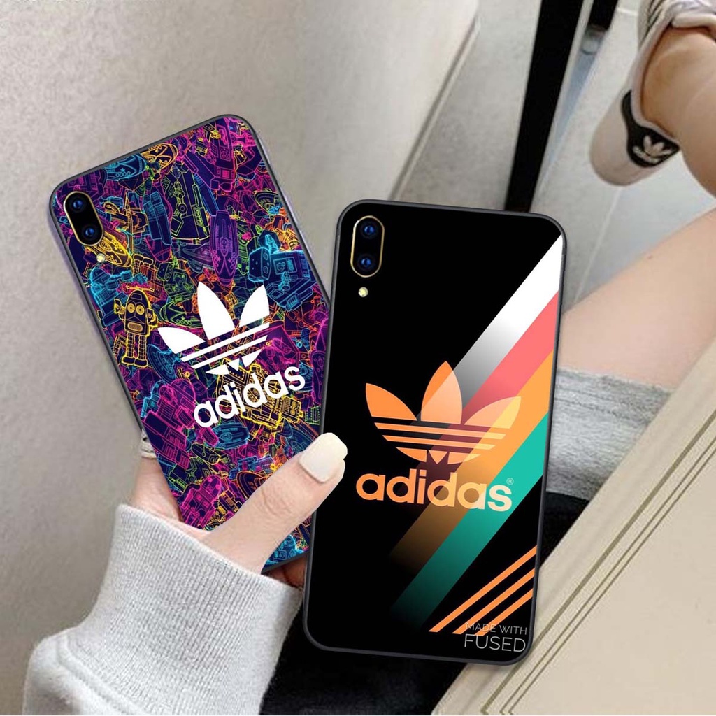 Ốp lưng điện thoại Vivo V11  / V11i  / Y97 In hình thương hiệu Gucci, Adidas, Louis Vuitton, Nike.