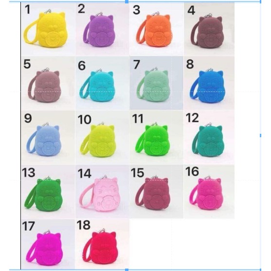 Túi ví mèo thần tài đồng giá