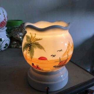 Đèn xông tinh dầu gốm Bát Tràng