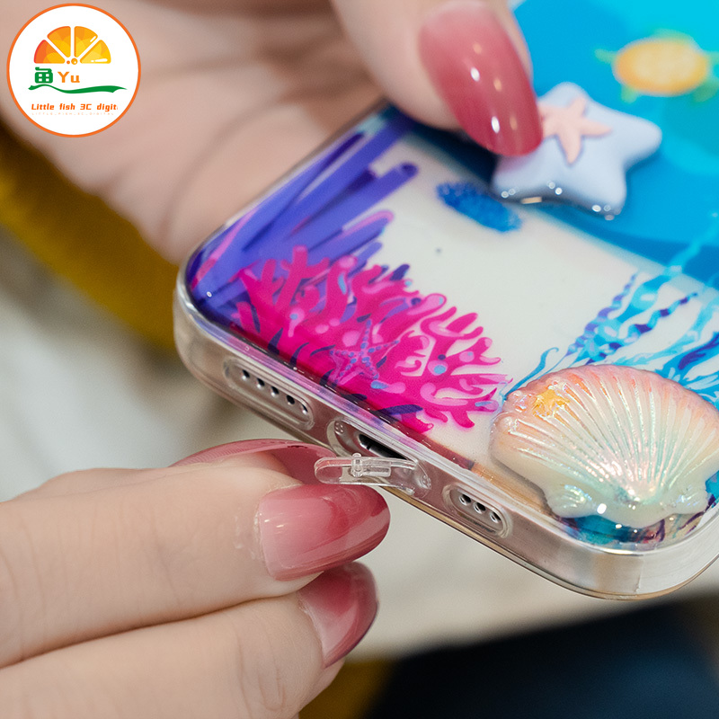 Ốp Lưng Họa Tiết Đại Dương Cho Iphone 12 Pro Max 11 Pro Max I7 Se2020 Xr 7plus 8plus Vỏ iPhone | BigBuy360 - bigbuy360.vn