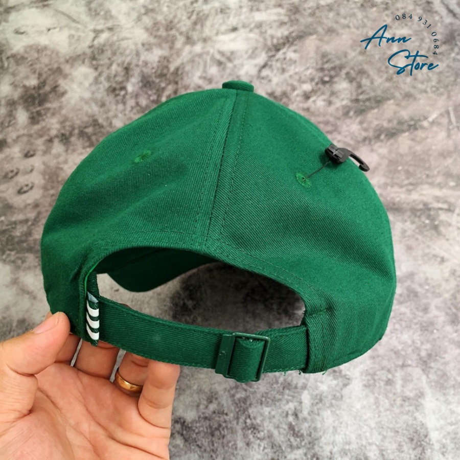 Mũ lưỡi trai Adidas hot trend, logo 3 lá truyền thống thêu nổi, chất vải kaki 100% cotton, hàng Quảng Châu full tag