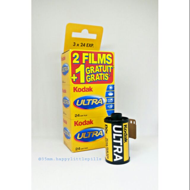 Film chụp ảnh Kodak Ultra 400 (dành cho thị trường châu Âu)