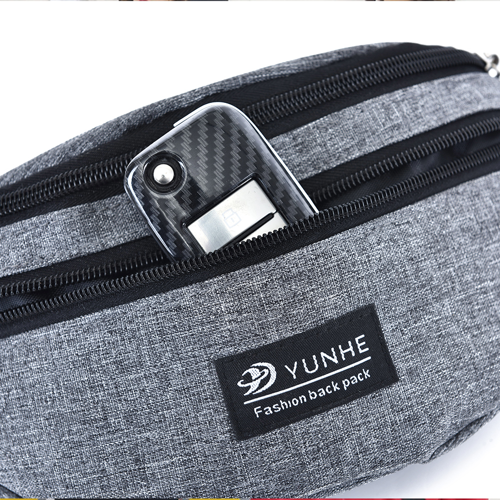 Túi đeo hông nhiều màu tự chọn phong cách thể thao cho nam và nữ