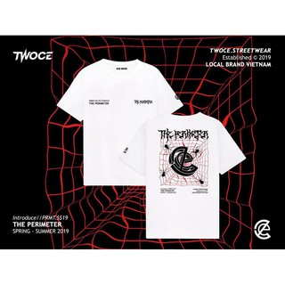 Áo Thun Unisex PERIMITER - Trắng // TWOCE BRAND