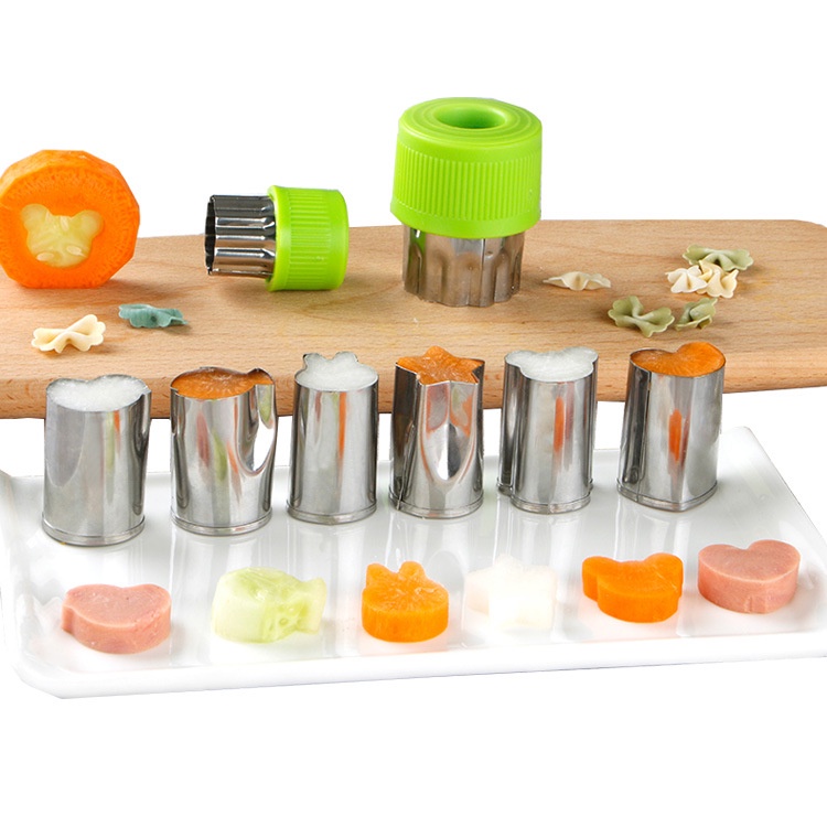 Khuôn Inox Cắt Tỉa - Khuôn Cắt Đa Năng Tạo Hình Rau Củ - Trái Cây - Bánh - Thạch