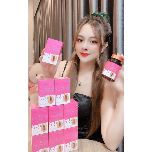 Viên uống nở ngực trắng da collagen đu đủ ( nhập khẩu hàn quốc) | BigBuy360 - bigbuy360.vn