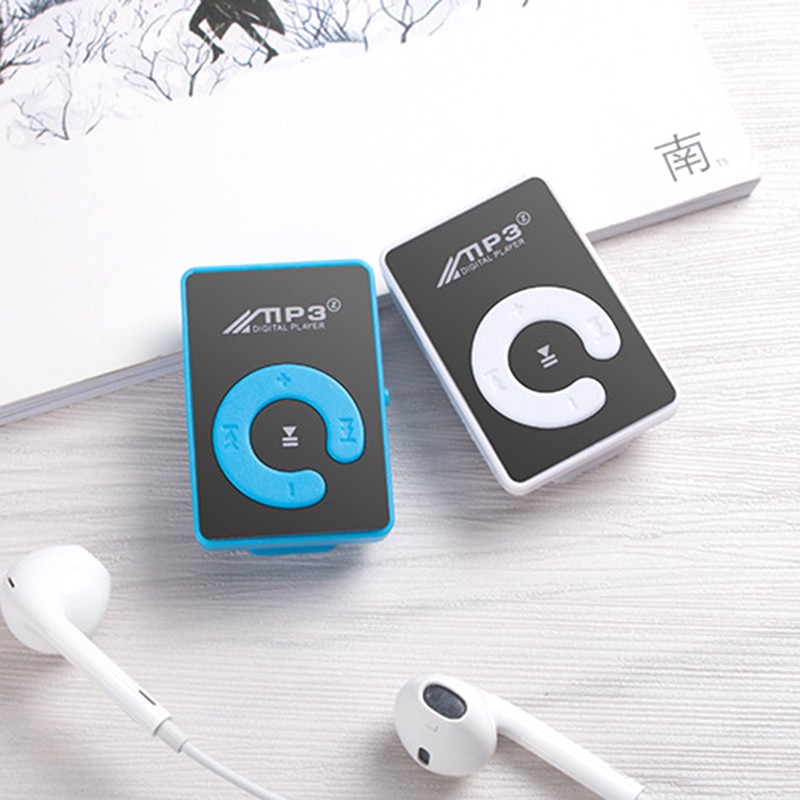 Máy Nghe Nhạc Mp3 Mini Hỗ Trợ Thẻ Nhớ 8gb Tf Kèm Cáp USB(Không bao gồm cáp sạc)