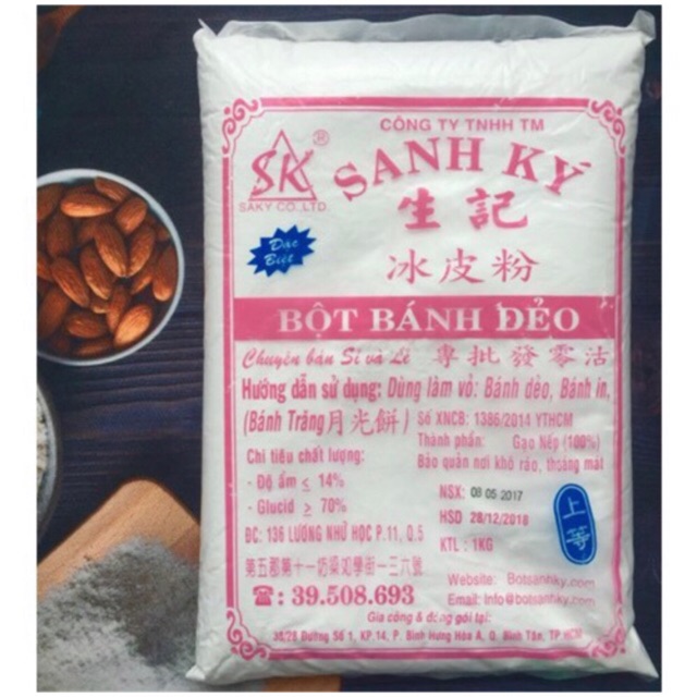 Bột Bánh Dẻo Sanh Ký Đặc Biệt 1kg