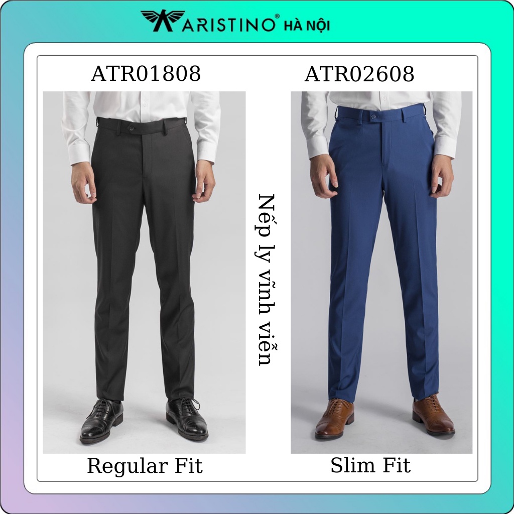 Quần âu nam Aristino lịch lãm   ATR01808 - ATR02608