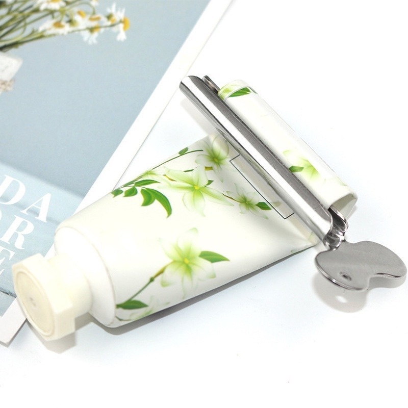 1 Dụng Cụ Nặn Kem Đánh Răng Đa Năng Bằng Kim Loại Dày Dặn Có Thể Tái Sử Dụng Tiện Lợi