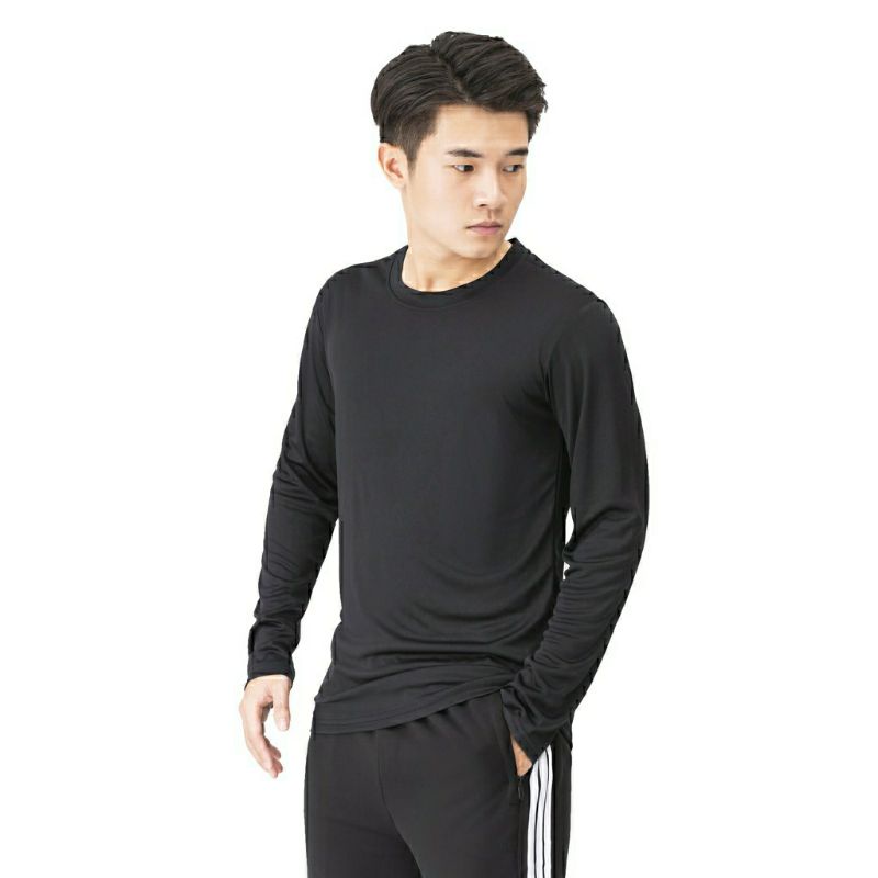 Áo giữ nhiệt nam tay dài, áo thun thể thao tập gym 4C co giãn, thấm hút mồ hôi