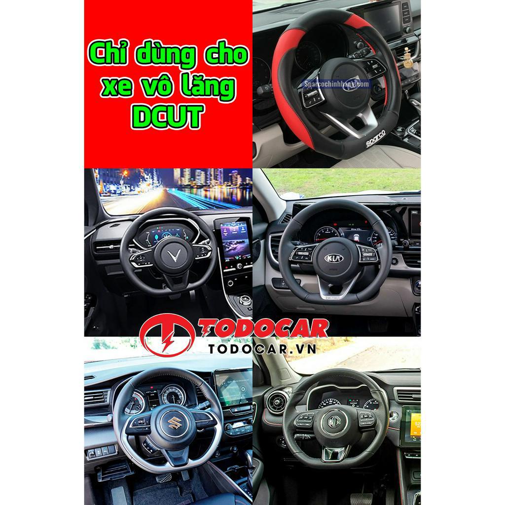 Bọc vô lăng VINFAST VF9 kiểu DCUT Chính hãng SPARCO