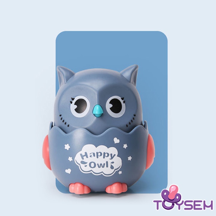 Đồ chơi trẻ em chim cú chạy trốn xoay 360 độ Toysem - Quà tặng sinh nhật cho bé