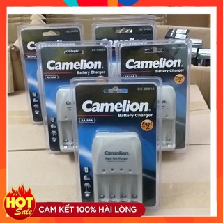 Bộ sạc camelion bc-0905, sạc pin aa aaa , máy sạc nhanh tự ngắt