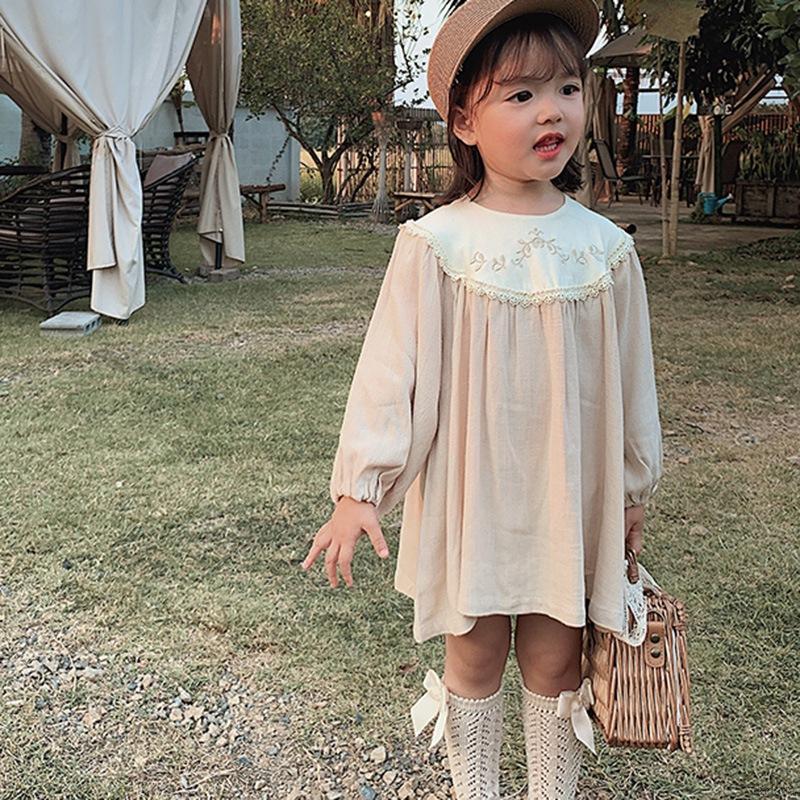 Đầm Thời Trang Kiểu Cổ Điển Đáng Yêu Dành Cho Bé Gái