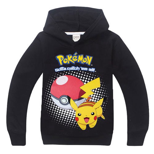 Áo hoodie Pokemon Go cho bé